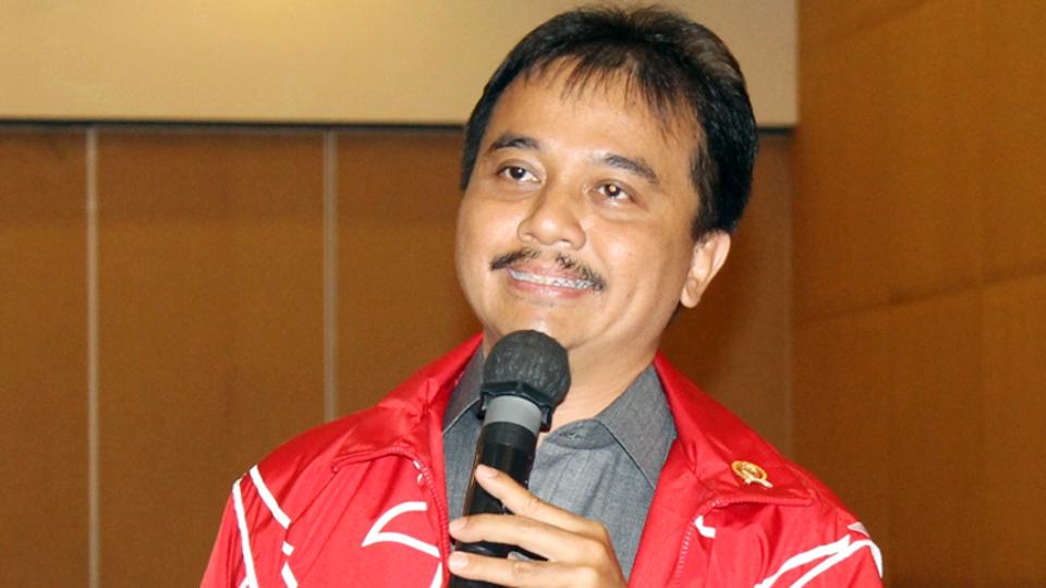 Roy Suryo, Mantan Menteri Pemuda dan Olahraga (Menpora) Republik Indonesia. - INDOSPORT